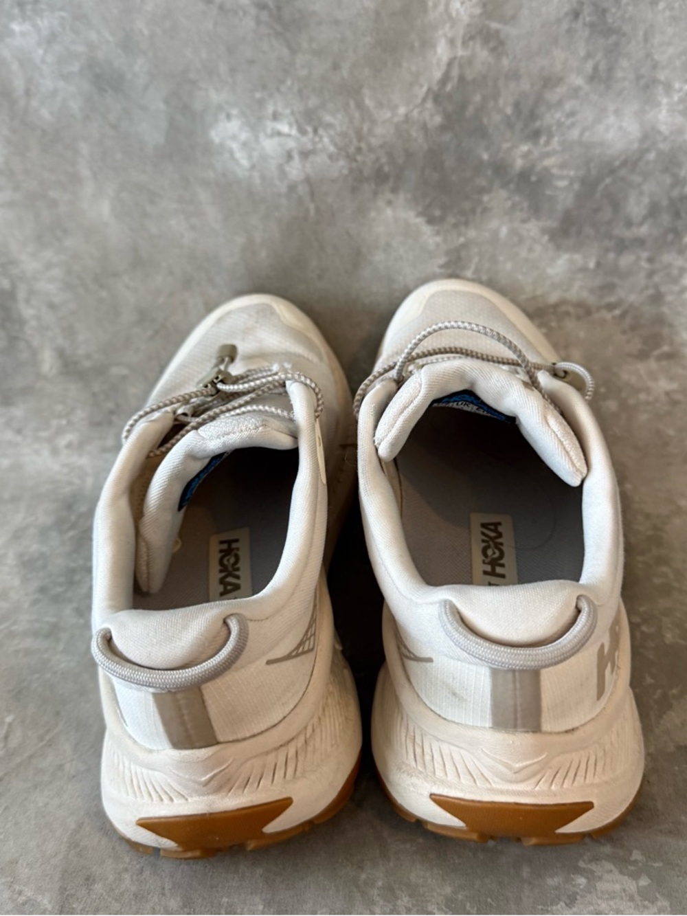 Hoka Women's Sneakers in Light Beige/Cream - Picture 9 of 13